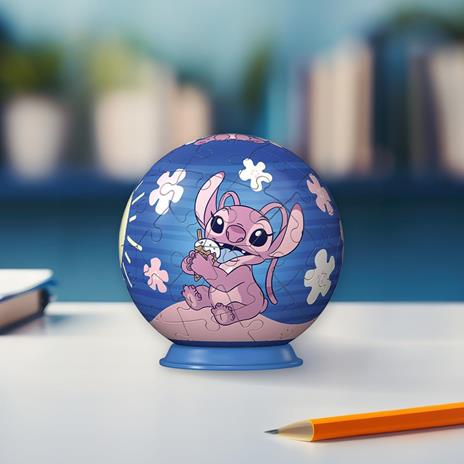 Ravensburger 3D 11597-Palla puzzle Disney Angel, per grandi e piccoli fan di Stitch a partire dai 6 anni, 11598 - 4