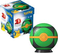 Ravensburger Puzzle 3D 11626  Palla Poké Balls  Finsterball  [EN] Dusk Ball a partire dai 6 anni