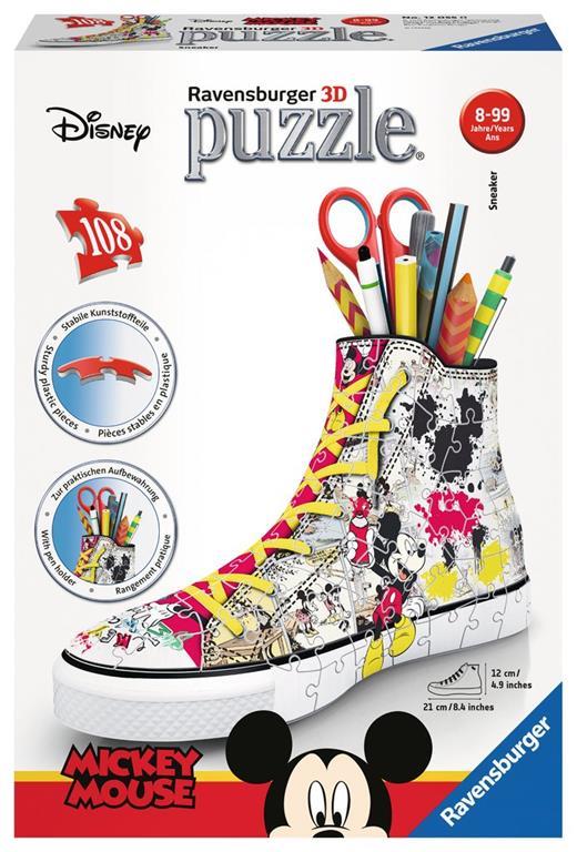 Sneaker Disney Topolino Puzzle 3D Portapenne Ravensburger (12055) - 2
