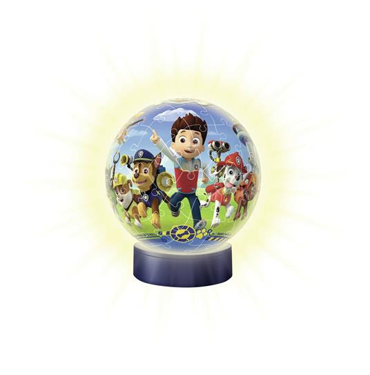 Paw Patrol. Lampada Notturna Puzzle 72 Pezzi 3D - 3