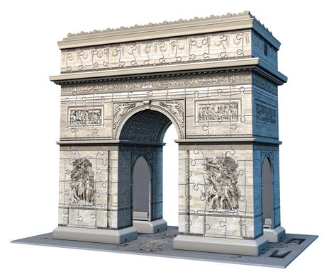 Ravensburger - 3D Puzzle Arco di Trionfo, Parigi, 216 Pezzi, 8+ Anni - 8