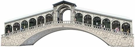 Ravensburger - 3D Puzzle Ponte Di Rialto, Venezia, 216 Pezzi, 8+ Anni - 5