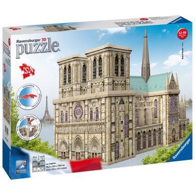 Puzzle 3D Maxi. Notre Dame. Ravensburger (12523) - 3
