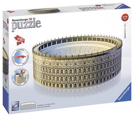 Colosseo. Puzzle 3D 216 Pezzi - 53
