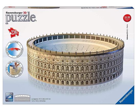 Colosseo. Puzzle 3D 216 Pezzi - 14