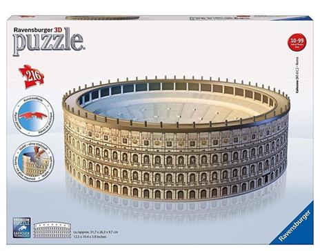 Colosseo. Puzzle 3D 216 Pezzi - 55
