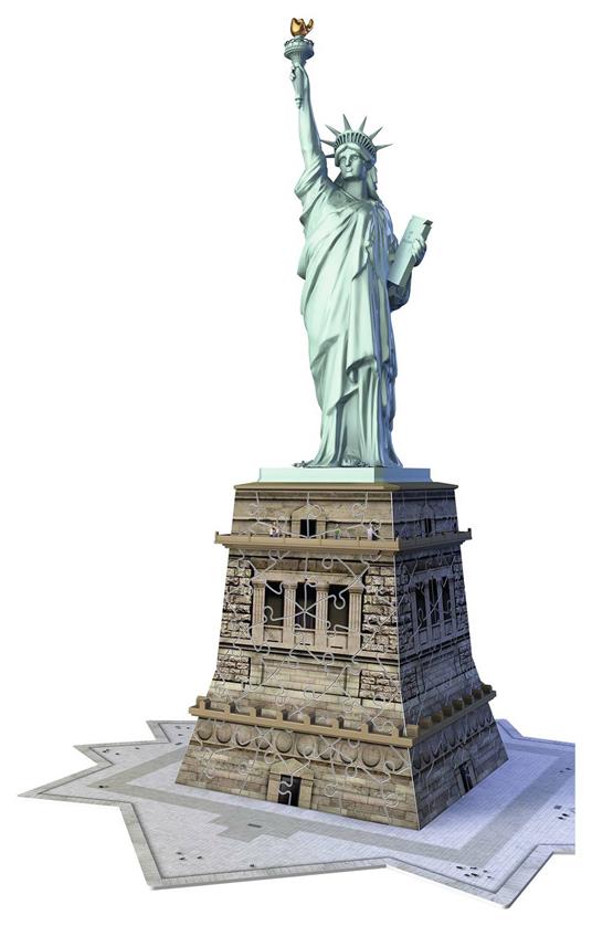 Statua della Libertà. Puzzle 108 Pezzi 3D - 4
