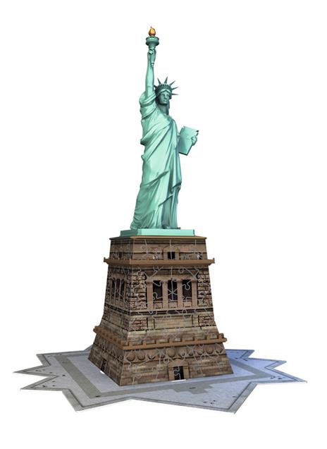 Statua della Libertà. Puzzle 108 Pezzi 3D - 6