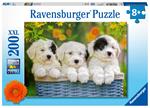 Ravensburger Puzzle 200 pz. XXL. Trio di cuccioli