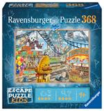 Ravensburger Puzzle Il parco divertimenti, Escape Kids, 368 pezzi, Puzzle Bambini, età raccomandata 9+