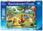 Ravensburger - Puzzle Winnie the Pooh, 100 Pezzi XXL, Età Raccomandata 6+ Anni