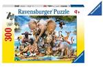 Ravensburger - Puzzle Cuccioli d'Africa, 300 Pezzi XXL, Età Raccomandata 9+ Anni