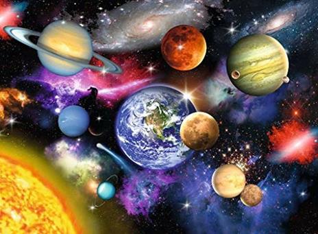 Ravensburger - Puzzle Sistema solare, 300 Pezzi XXL, Età Raccomandata 9+ Anni - 5