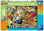 Ravensburger - Puzzle Scooby Doo, 200 Pezzi XXL, Età Raccomandata 8+ Anni