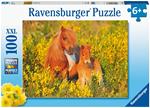 Ravensburger - Puzzle Pony Shetland, 100 Pezzi XXL, Età Raccomandata 6+ Anni