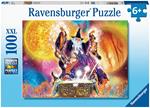 Ravensburger - Puzzle La magia del drago, 100 Pezzi XXL, Età Raccomandata 6+ Anni