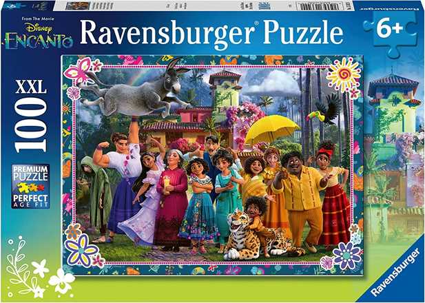 Giocattolo Ravensburger - Puzzle Encanto, 100 Pezzi XXL, Età Raccomandata 6+ Anni Ravensburger