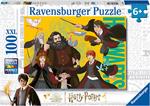 Ravensburger - Puzzle Harry Potter 100 Pezzi XXL, Età Raccomandata 6+ Anni