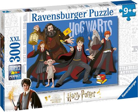 Ravensburger - Puzzle Harry Potter, 300 Pezzi XXL, Età Raccomandata 9+ Anni - 2