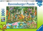 Ravensburger - Puzzle L'orchestra degli animali, 100 Pezzi XXL, Età Raccomandata 6+ Anni