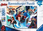 Ravensburger - Puzzle Thor, 100 Pezzi XXL, Età Raccomandata 6+ Anni