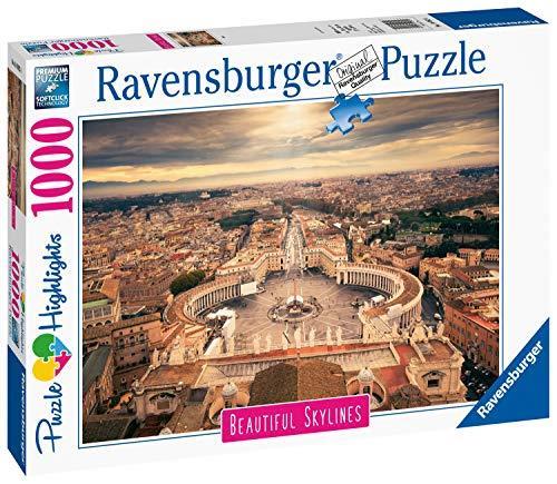 Ravensburger - Puzzle Rome, Collezione Beautiful Skylines, 1000 Pezzi, Puzzle Adulti - 5
