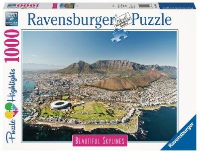 Ravensburger - Puzzle Cape Town, Collezione Beautiful Skylines, 1000 Pezzi, Puzzle Adulti - 3