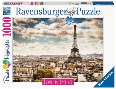Ravensburger - Puzzle Paris, Collezione Beautiful Skylines, 1000 Pezzi, Puzzle Adulti - 3