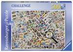 Francobolli Puzzle 500 pezzi Ravensburger (14805)