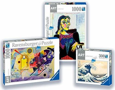 Paul Klee : Castle and Sun Ravensburger Puzzle 300 pz Arte - 5