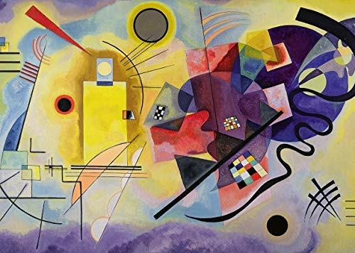 Ravensburger - Puzzle Kandinsky, Wassily:Yellow, Red, Blue, Art Collection, 1000 Pezzi, Puzzle Adulti - 5