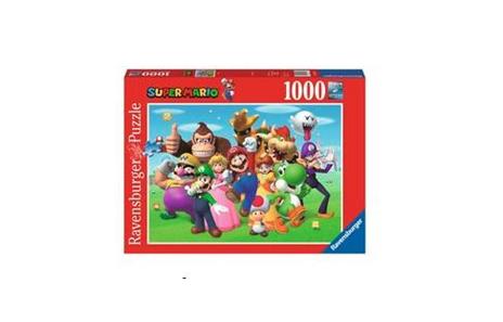 Ravensburger - Puzzle Super Mario, 1000 Pezzi, Puzzle Adulti