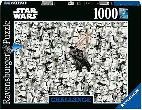 Ravensburger - Puzzle Star Wars, Collezione Challenge, 1000 Pezzi, Puzzle Adulti