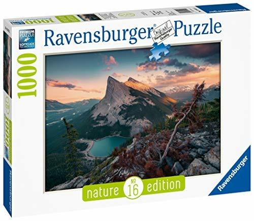 Ravensburger - Puzzle Tramonto in montagna, Collezione Nature Edition, 1000 Pezzi, Puzzle Adulti - 14