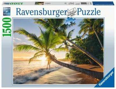 Ravensburger - Puzzle Spiaggia segreta, 1500 Pezzi, Puzzle Adulti - 3