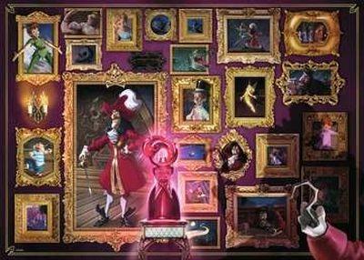 Ravensburger - Puzzle Villainous: Capt. Hook, Collezione Villainous, 1000 Pezzi, Puzzle Adulti - 3