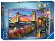 Ravensburger - Puzzle Tower Bridge al tramonto, 1000 Pezzi, Puzzle Adulti