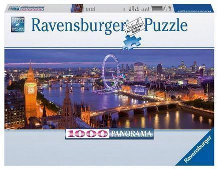 Ravensburger - Puzzle Londra di notte, Collezione Panorama, 1000 Pezzi, Puzzle Adulti - 2