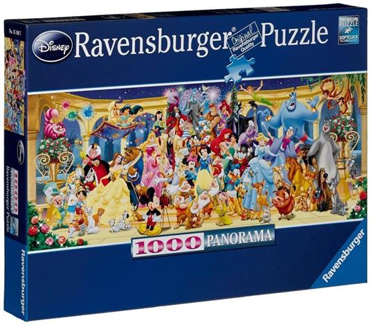 Ravensburger - Puzzle Panorama: Disney, Collezione Panorama, 1000 Pezzi,  Puzzle Adulti - Ravensburger - Puzzle 1000 pz - Panorama - Puzzle da 1000 a  3000 pezzi - Giocattoli