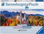 Ravensburger - Puzzle Schools Neuschwastein, 1000 Pezzi, Puzzle Adulti