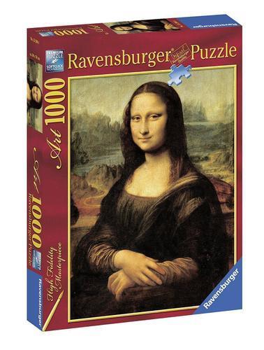 Ravensburger - Puzzle Leonardo: la Gioconda, Art Collection, 1000 Pezzi, Puzzle Adulti