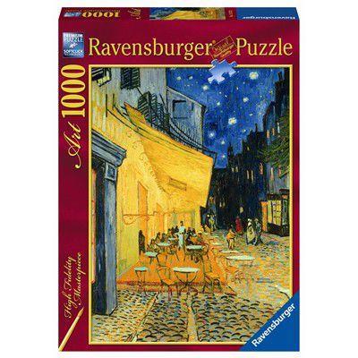 Ravensburger - Puzzle Van Gogh: Caffè di Notte, Art Collection, 1000 Pezzi, Puzzle Adulti - 4