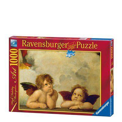Ravensburger - Puzzle Raffaello: Cherubini, Art Collection, 1000 Pezzi, Puzzle Adulti - 8