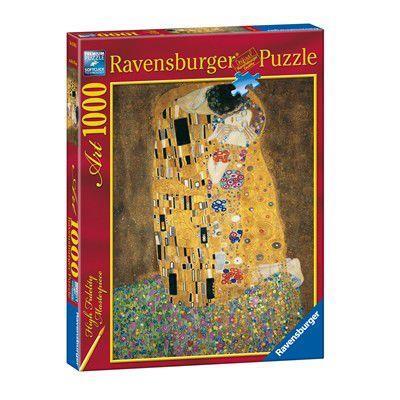 Ravensburger - Puzzle Klimt: Il Bacio, Art Collection, 1000 Pezzi, Puzzle  Adulti - Ravensburger - Art collection - Puzzle da 1000 a 3000 pezzi -  Giocattoli