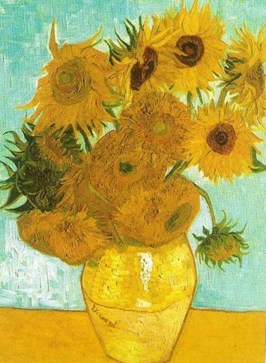 Ravensburger - Puzzle Van Gogh: Vaso di girasoli, Art Collection, 1000 Pezzi, Puzzle Adulti - 3