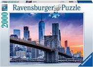 Ravensburger - Puzzle Da Brooklyn a Manhattan, 2000 Pezzi, Puzzle Adulti