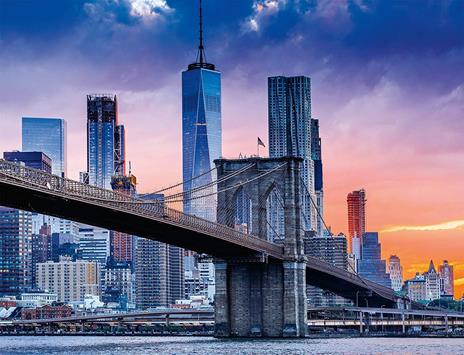 Ravensburger - Puzzle Da Brooklyn a Manhattan, 2000 Pezzi, Puzzle Adulti - 3