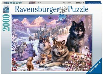 Ravensburger - Puzzle Lupi nella neve, 2000 Pezzi, Puzzle Adulti - 4