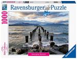 Ravensburger - Puzzle Puerto Natales, Cile, 1000 Pezzi, Puzzle Adulti