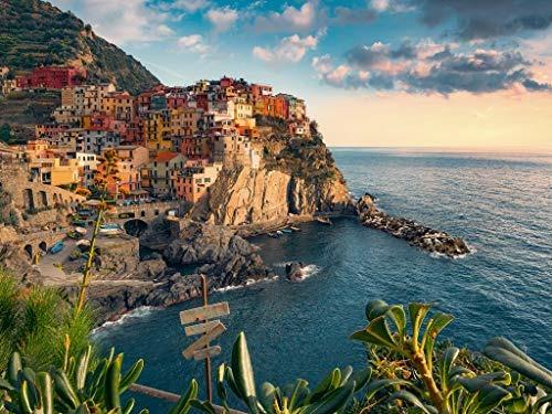 Ravensburger - Puzzle Vista delle Cinque Terre, 1500 Pezzi, Puzzle Adulti - 3